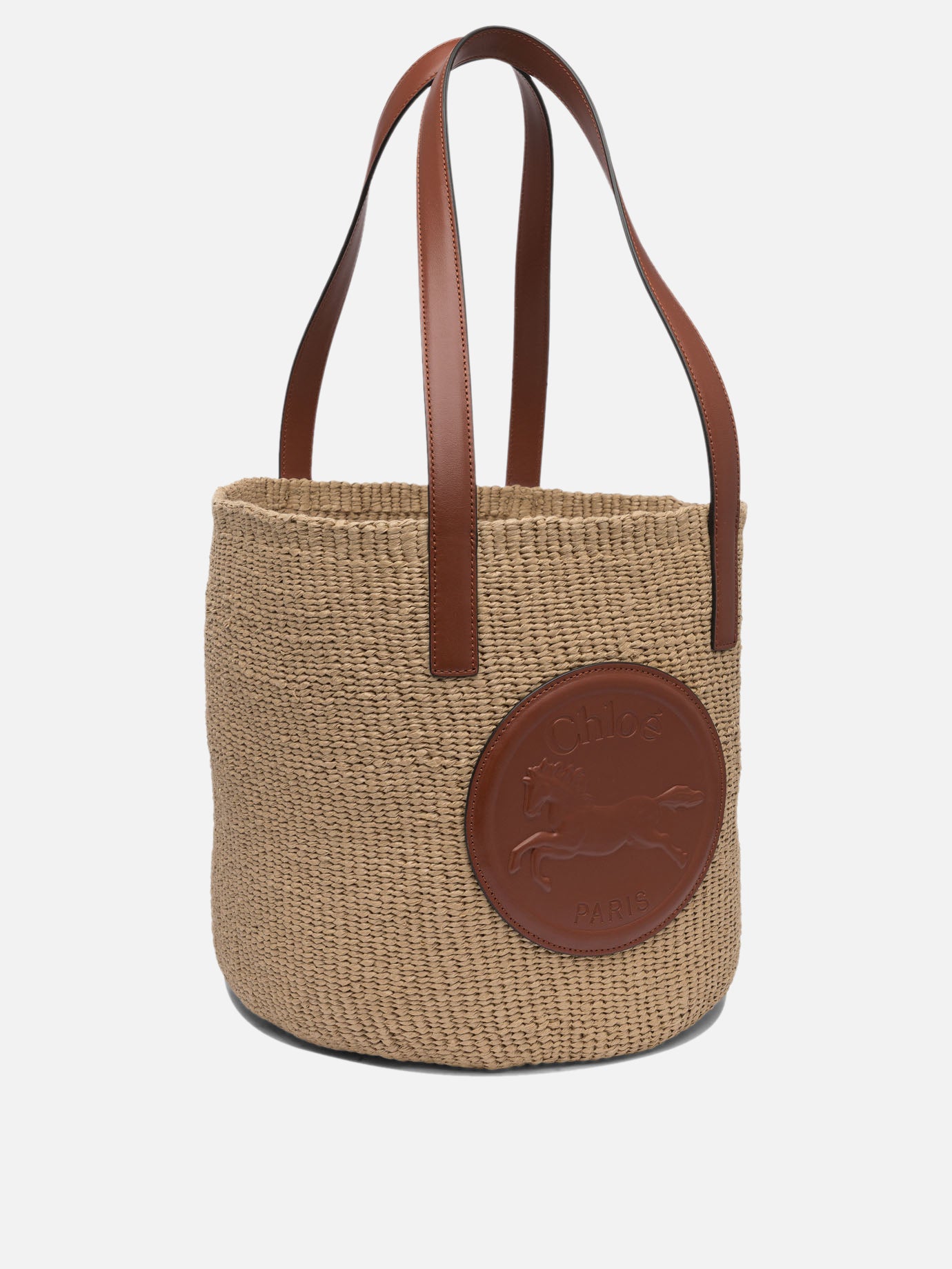 Chloé Borsa a secchiello &quot;Horse Medal&quot; 13431826_UNI Brown thumbnail_2