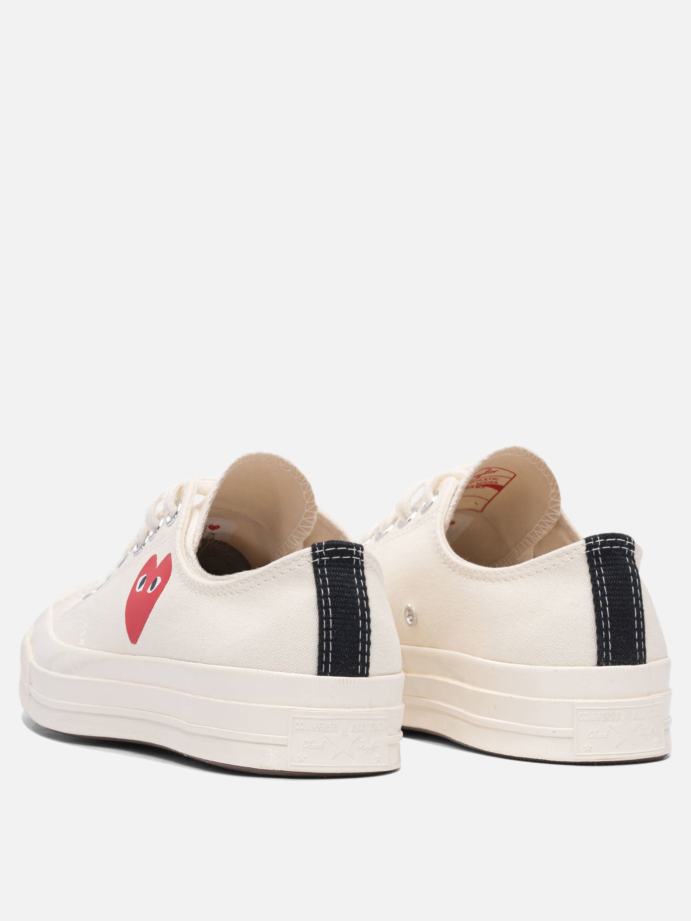 Comme Des Garçons Play "Comme des Garçons x Converse Chuck Taylor '70" Sneakers White