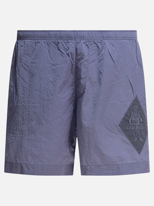 Short da mare Logo  Viola - C.P. Company Uomo | PLP | VIETTI Online Store 
