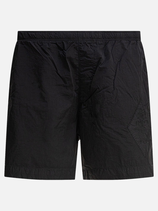 Short da mare Logo  Nero - C.P. Company Uomo | PLP | VIETTI Online Store 
