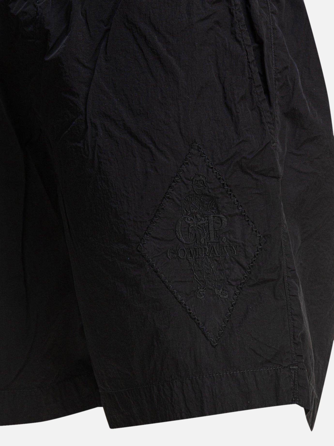 Short da mare Logo  Nero - C.P. Company Uomo | PDP | VIETTI Online Store | Zoom-Modal_4
