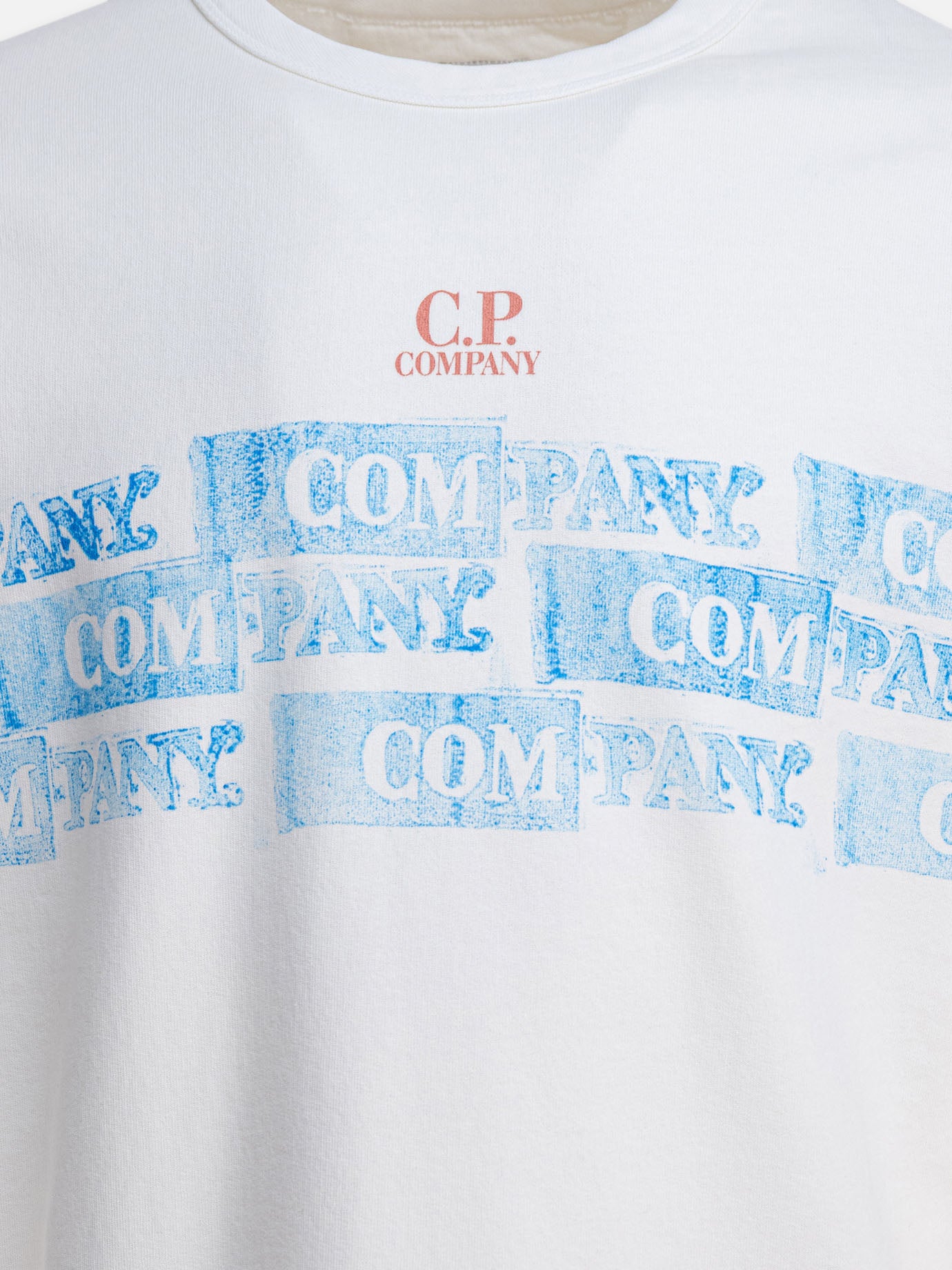 Felpe girocollo Logo  Bianco - C.P. Company Uomo | PDP | VIETTI Online Store | thumbnail_3