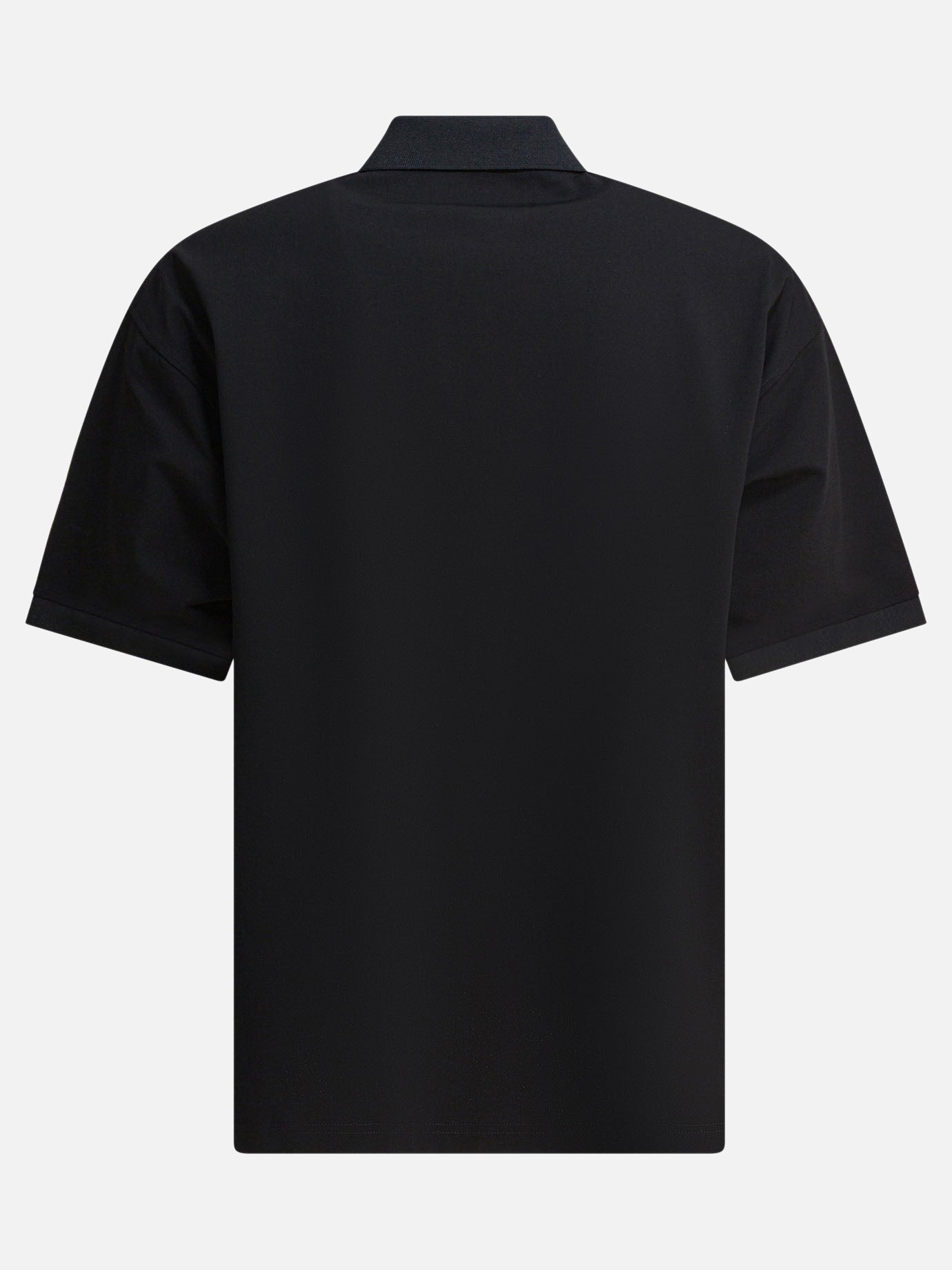 Polo con bottoni Solid colour  Nero - Daiwa Pier 39 Uomo | PDP | VIETTI Online Store | Zoom-Modal_2
