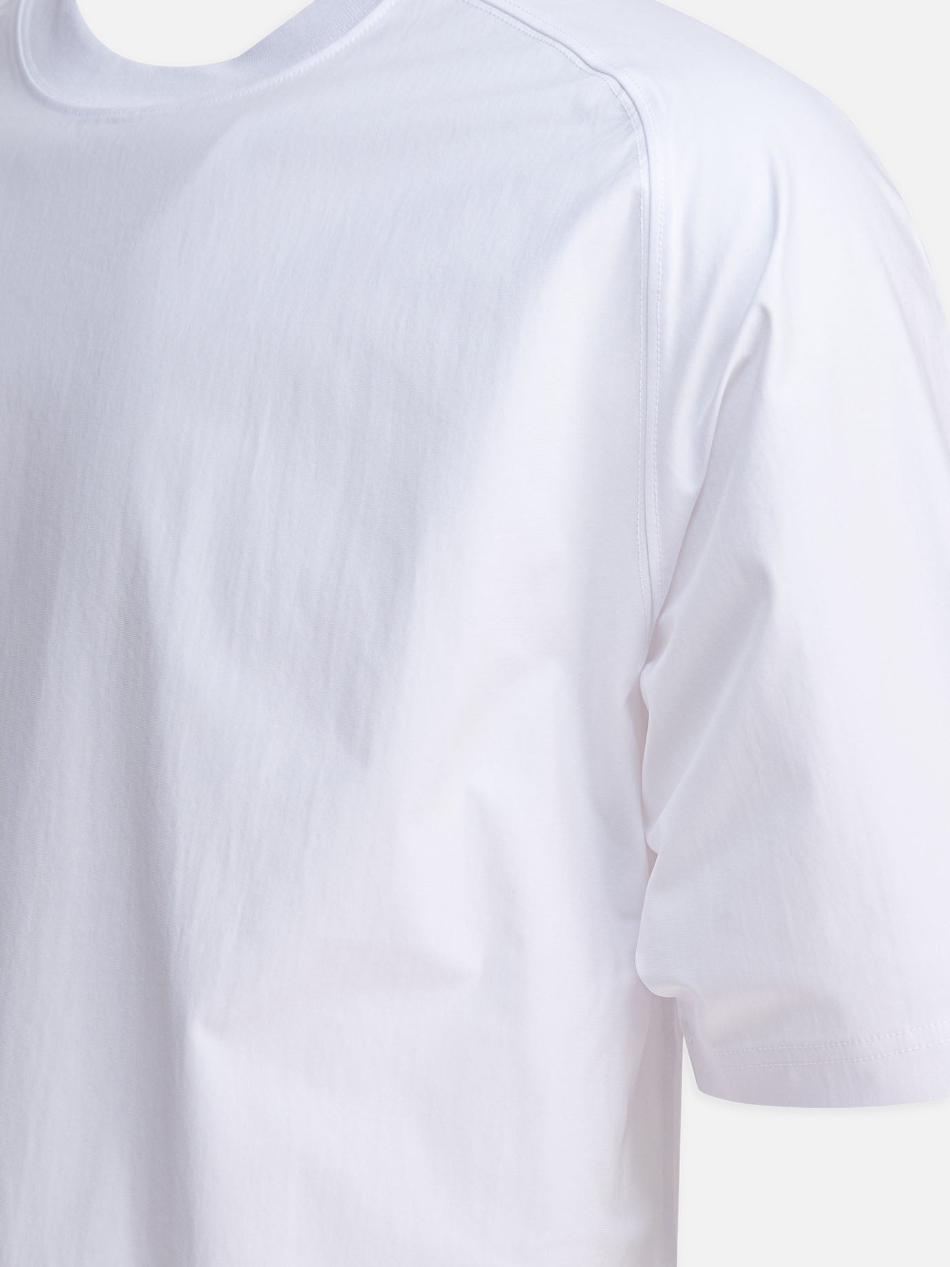 T-shirt girocollo Solid colour  Bianco - Daiwa Pier 39 Uomo | PDP | VIETTI Online Store | Zoom-Modal_4
