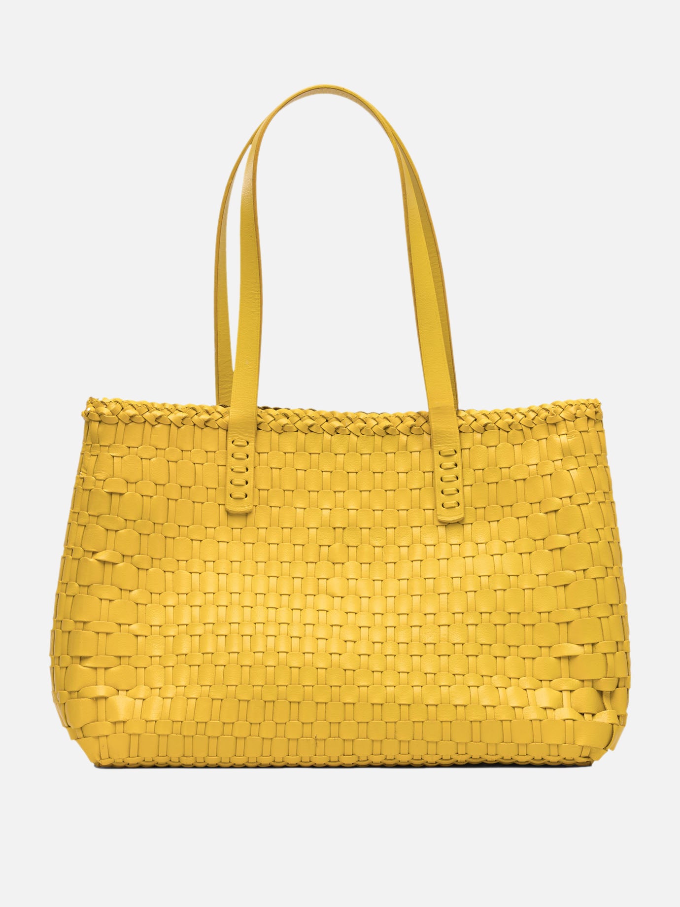 Medium bags Solid colour  Yellow - Dragon Diffusion Women | PDP | VIETTI Online Store | Zoom-Modal
