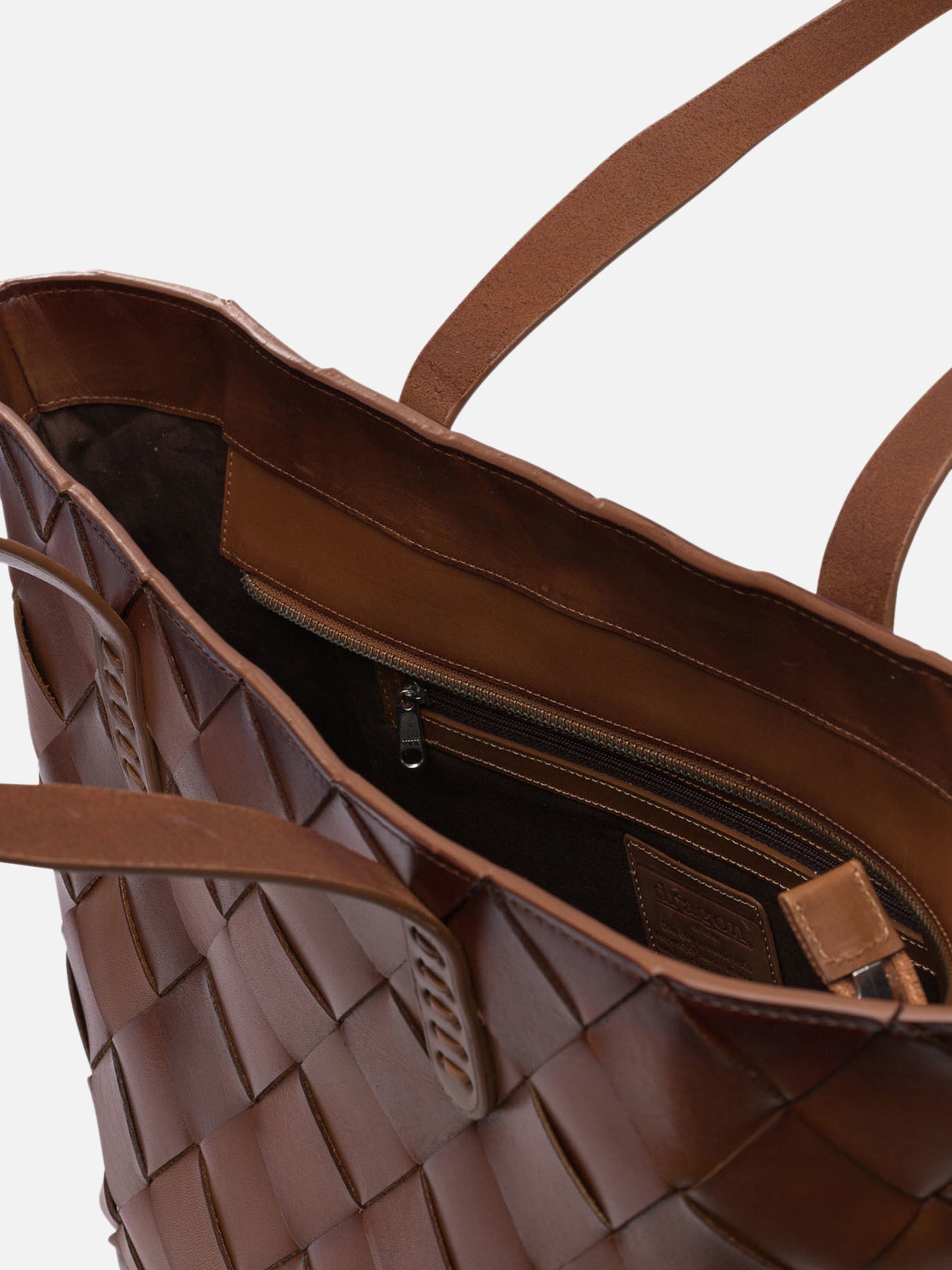 Large bags Solid colour  Brown - Dragon Diffusion Women | PDP | VIETTI Online Store | Zoom-Modal_5
