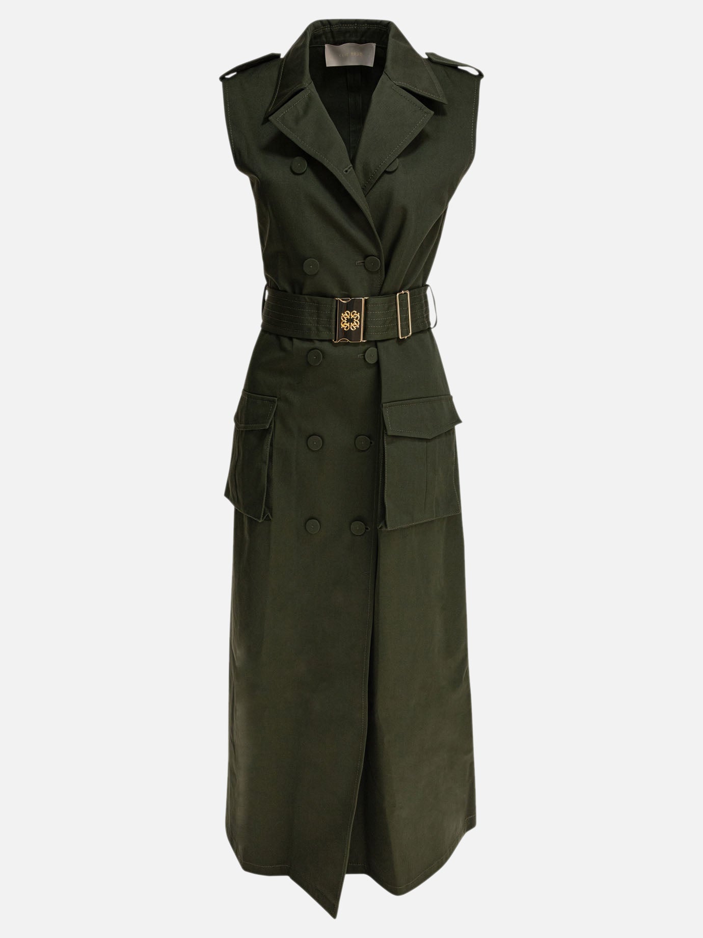 Midi dresses Solid colour  Green - Elie Saab Women | PDP | VIETTI Online Store | Zoom-Modal
