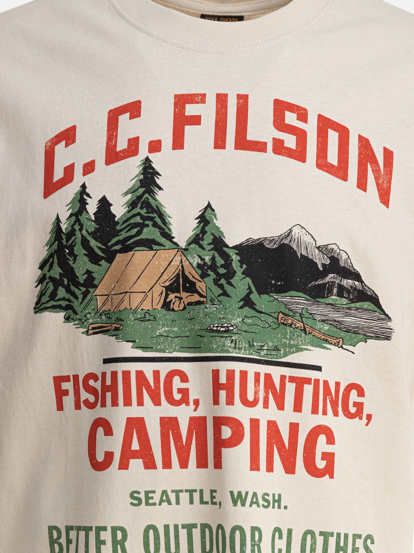 Filson &quot;Frontier&quot; T-shirt 11957588_S Beige thumbnail_3