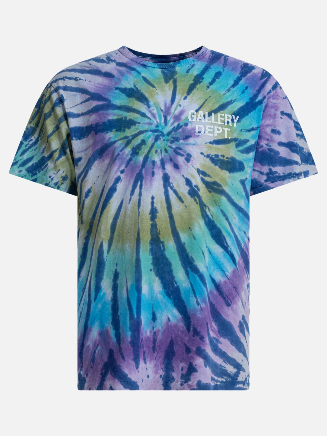 T-shirt girocollo Tie-dye  Azzurro - Gallery Dept. Uomo | PDP | VIETTI Online Store | thumbnail