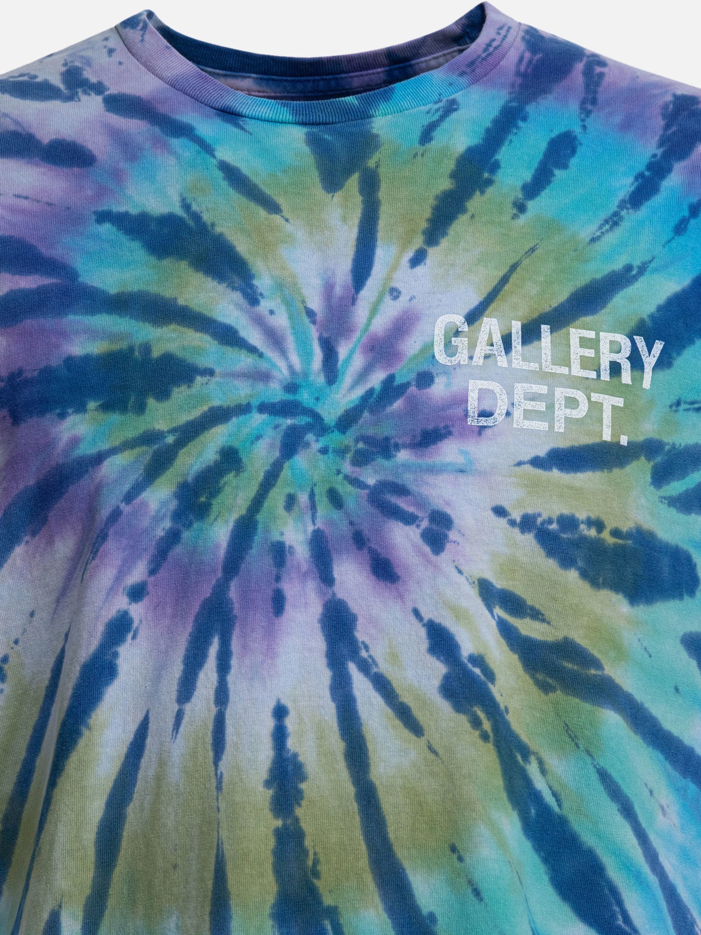T-shirt girocollo Tie-dye  Azzurro - Gallery Dept. Uomo | PDP | VIETTI Online Store | thumbnail_3