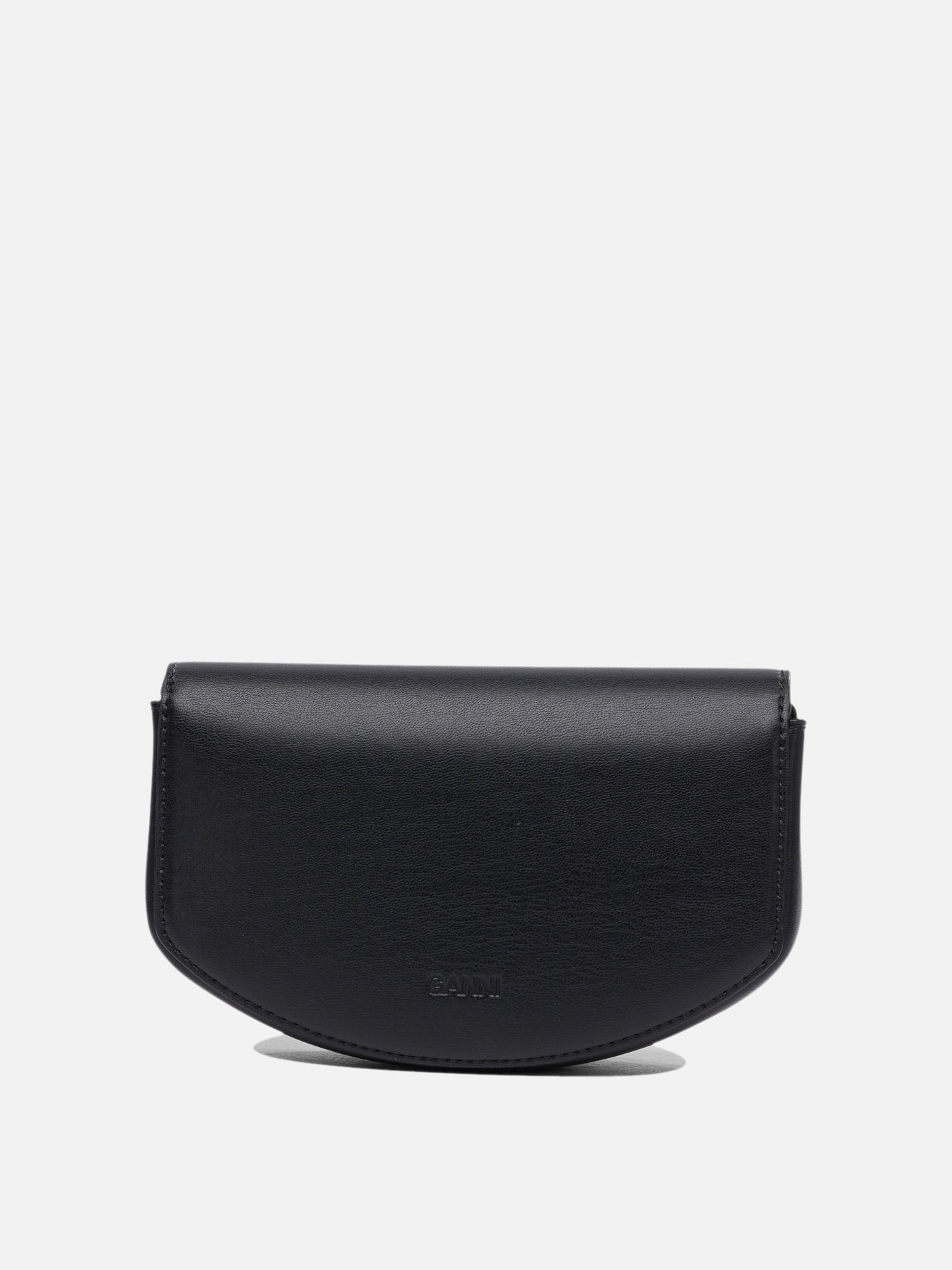 Small bags 65% Recycled Leather 19% PU 16% Polyester  Black - Ganni Women | PDP | VIETTI Online Store | thumbnail_3
