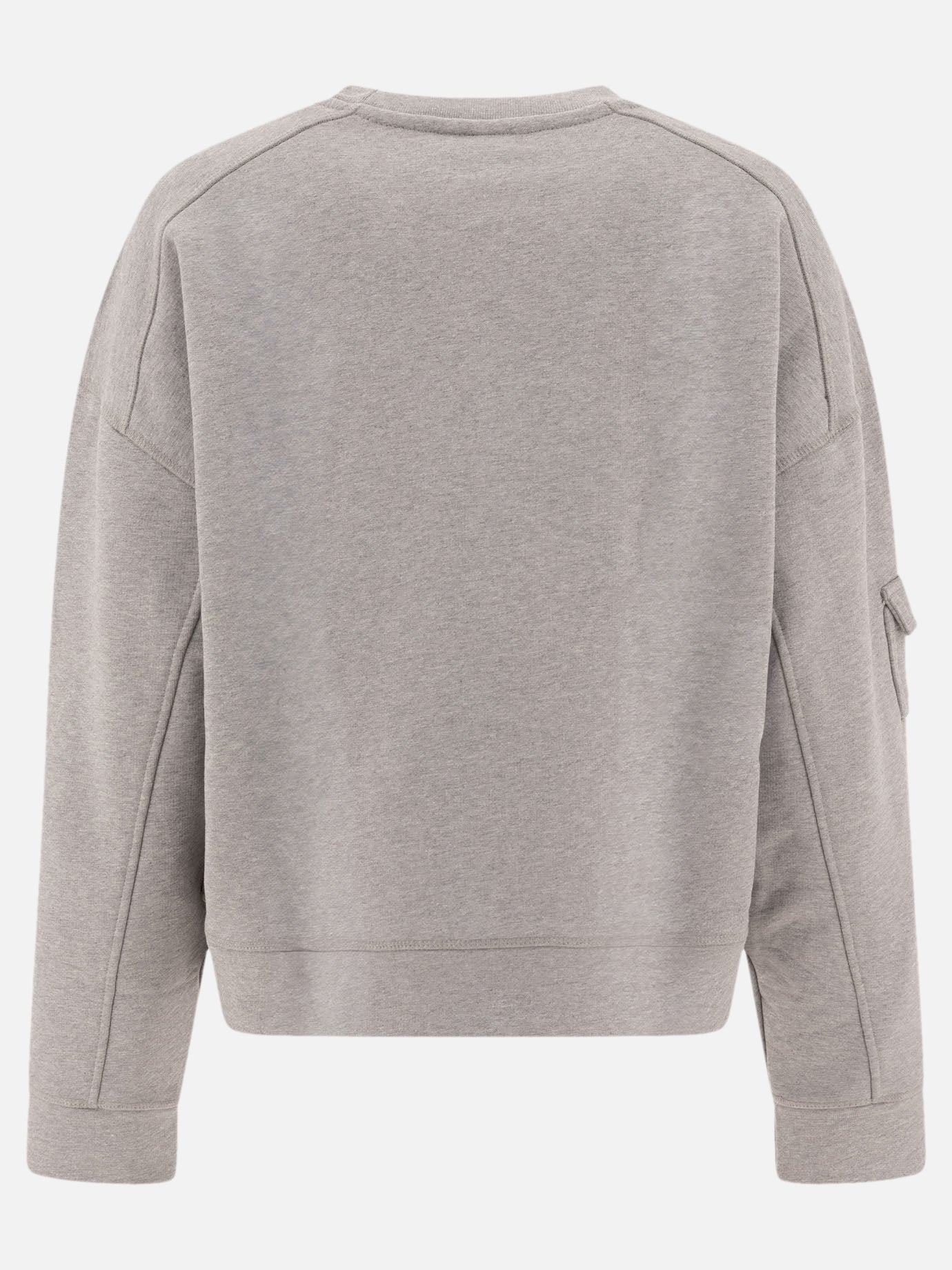 Felpe girocollo Logo  Grigio - Ganni Donna | PDP | VIETTI Online Store | thumbnail_2