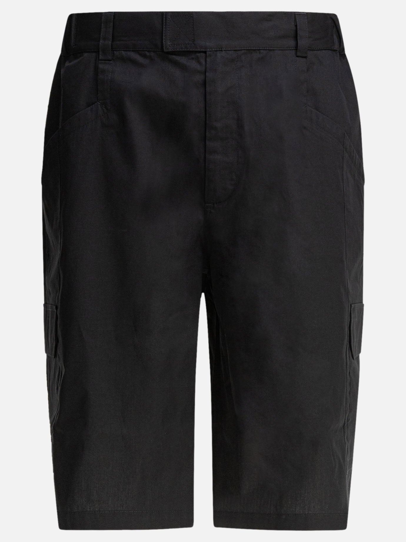 Short cargo Solid colour  Nero - Gr10K Uomo | PDP | VIETTI Online Store | thumbnail