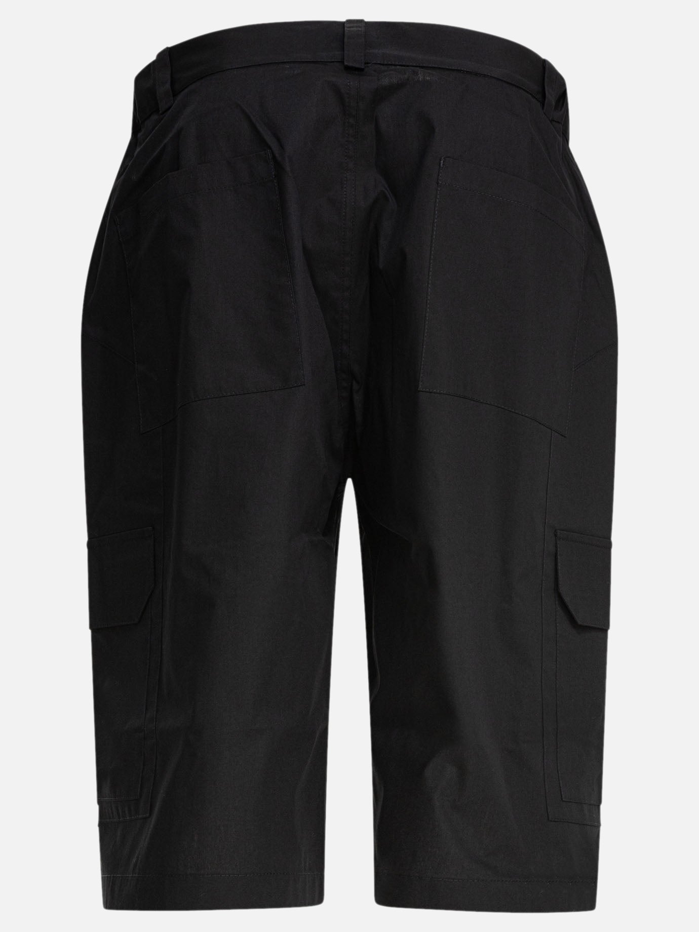 Short cargo Solid colour  Nero - Gr10K Uomo | PDP | VIETTI Online Store | thumbnail_2