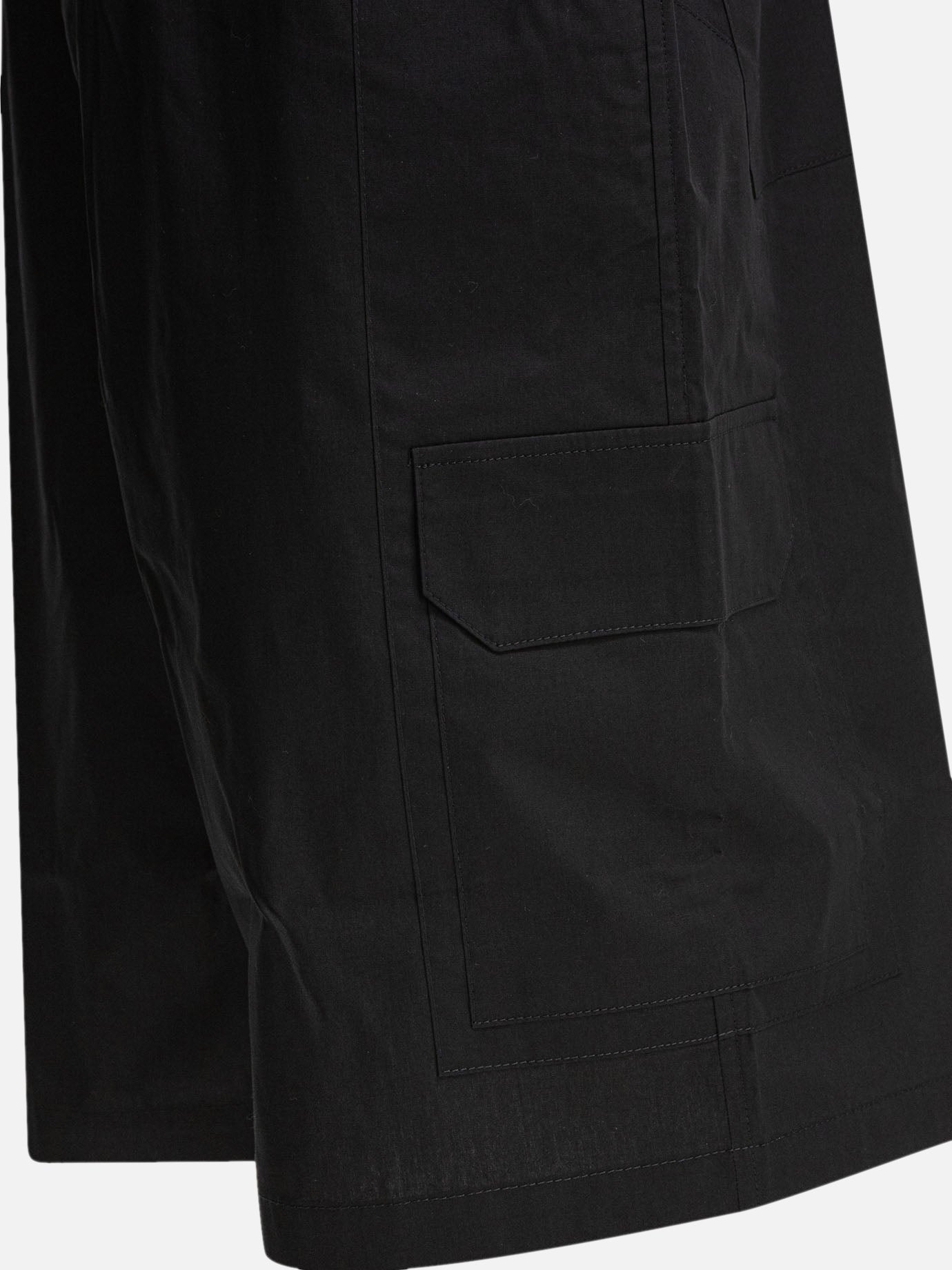 Short cargo Solid colour  Nero - Gr10K Uomo | PDP | VIETTI Online Store | Zoom-Modal_4
