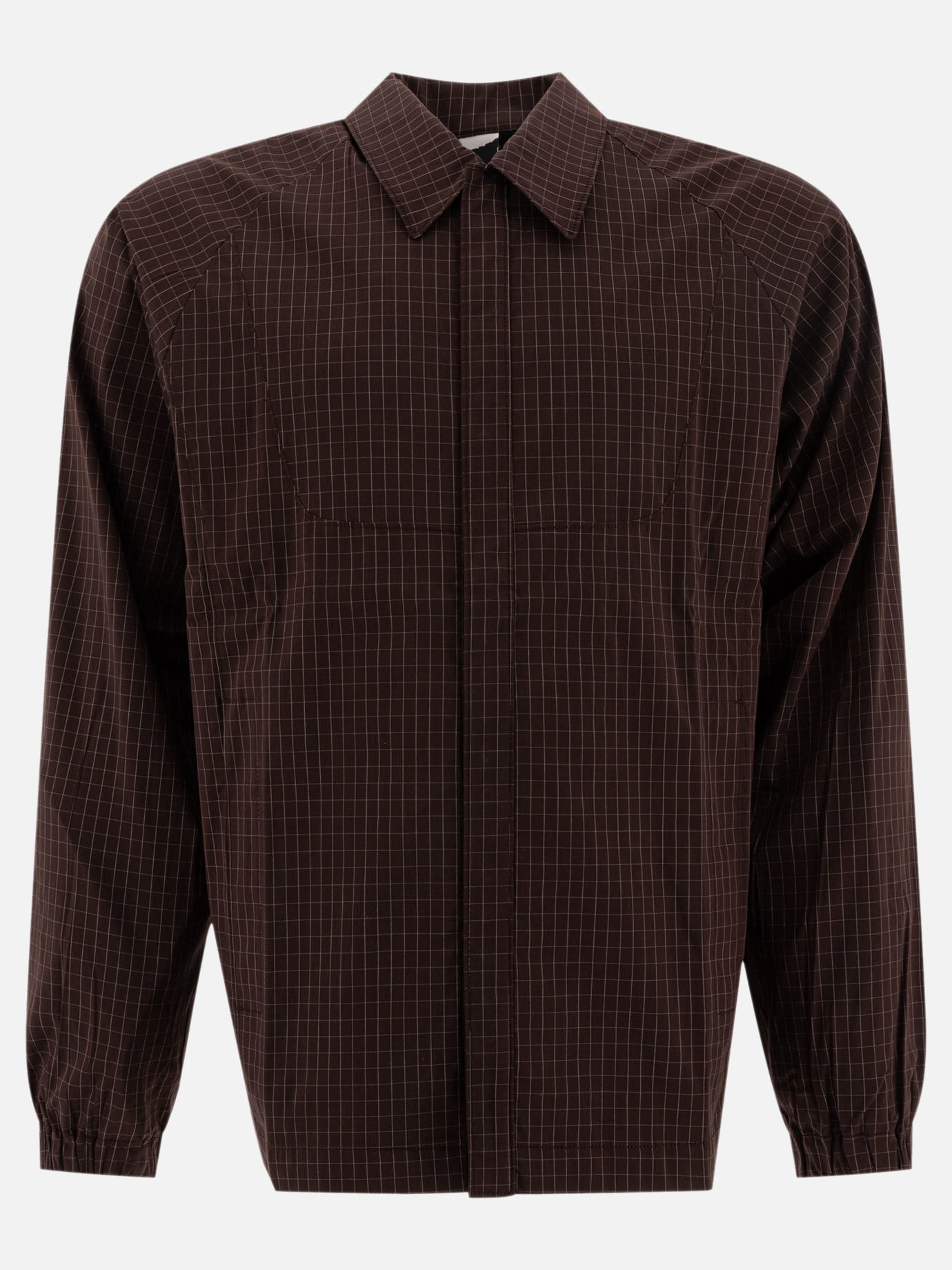 Overshirt jackets Check  Brown - Gr10K Men | PDP | VIETTI Online Store | thumbnail