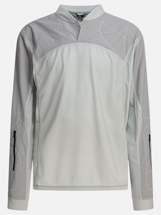Gr10K T-shirt "Combact" 18617615_S Grey 1