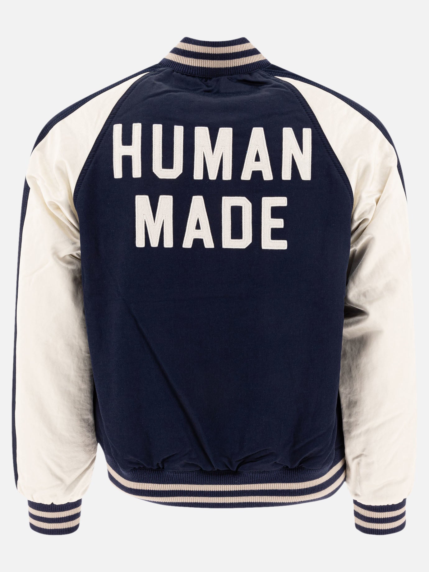 Bomber jackets Logo  Blue - Human Made Men | PDP | VIETTI Online Store | thumbnail_2