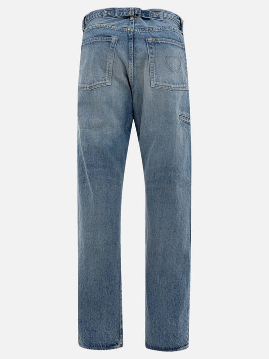 Human Made Jeans a cinque tasche 19732163_32 Blue 2