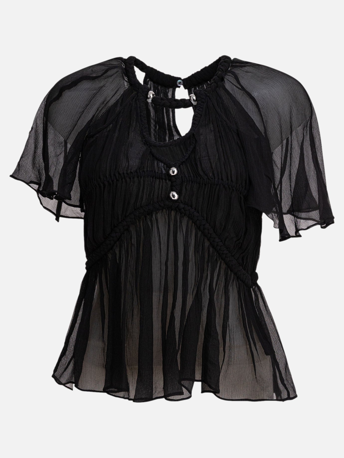Isabel Marant &quot;Rosaline&quot; top 14664512_36 Black thumbnail_1