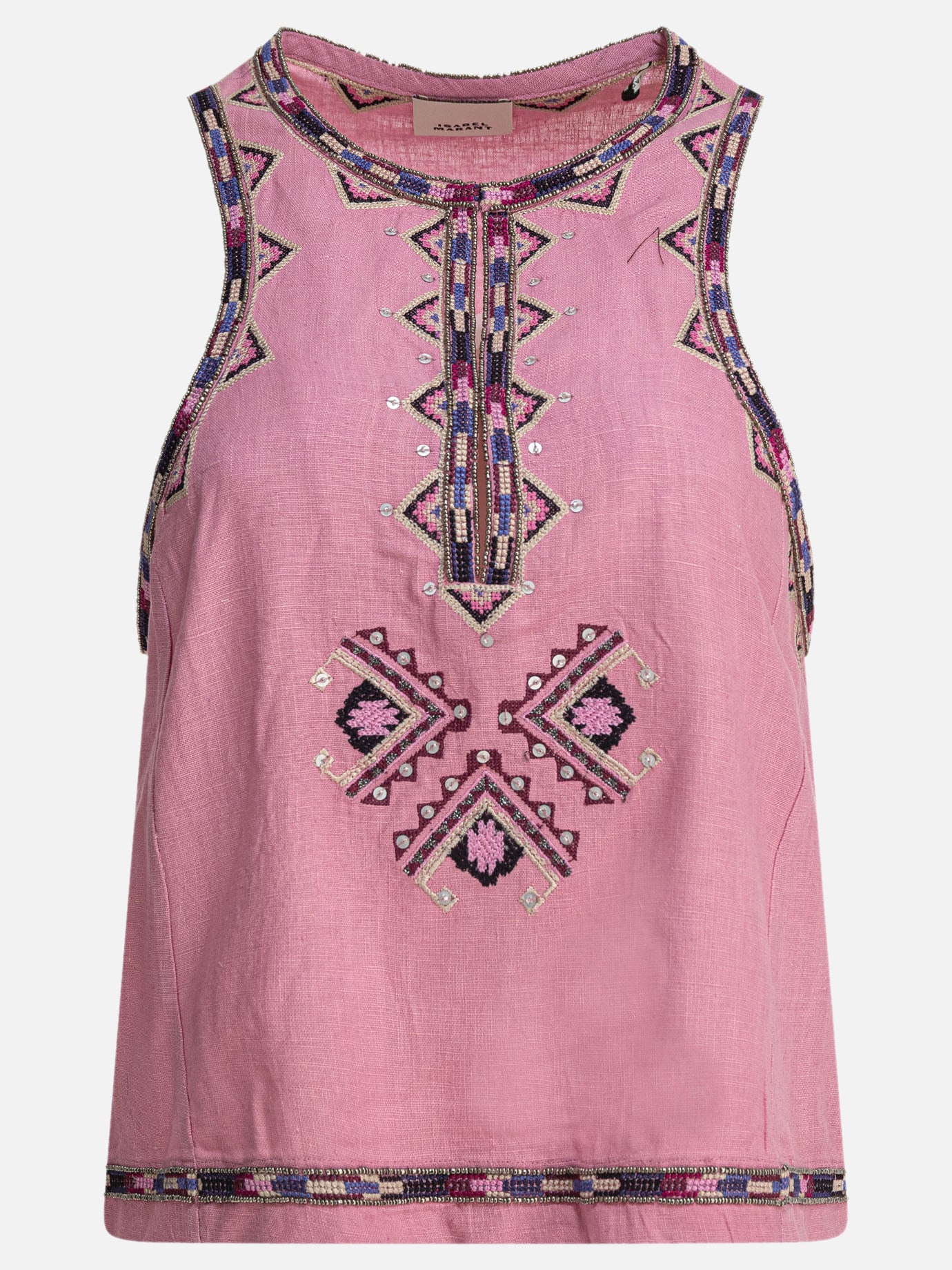 Isabel Marant &quot;Zahara&quot; top 13775950_36 Pink thumbnail_1