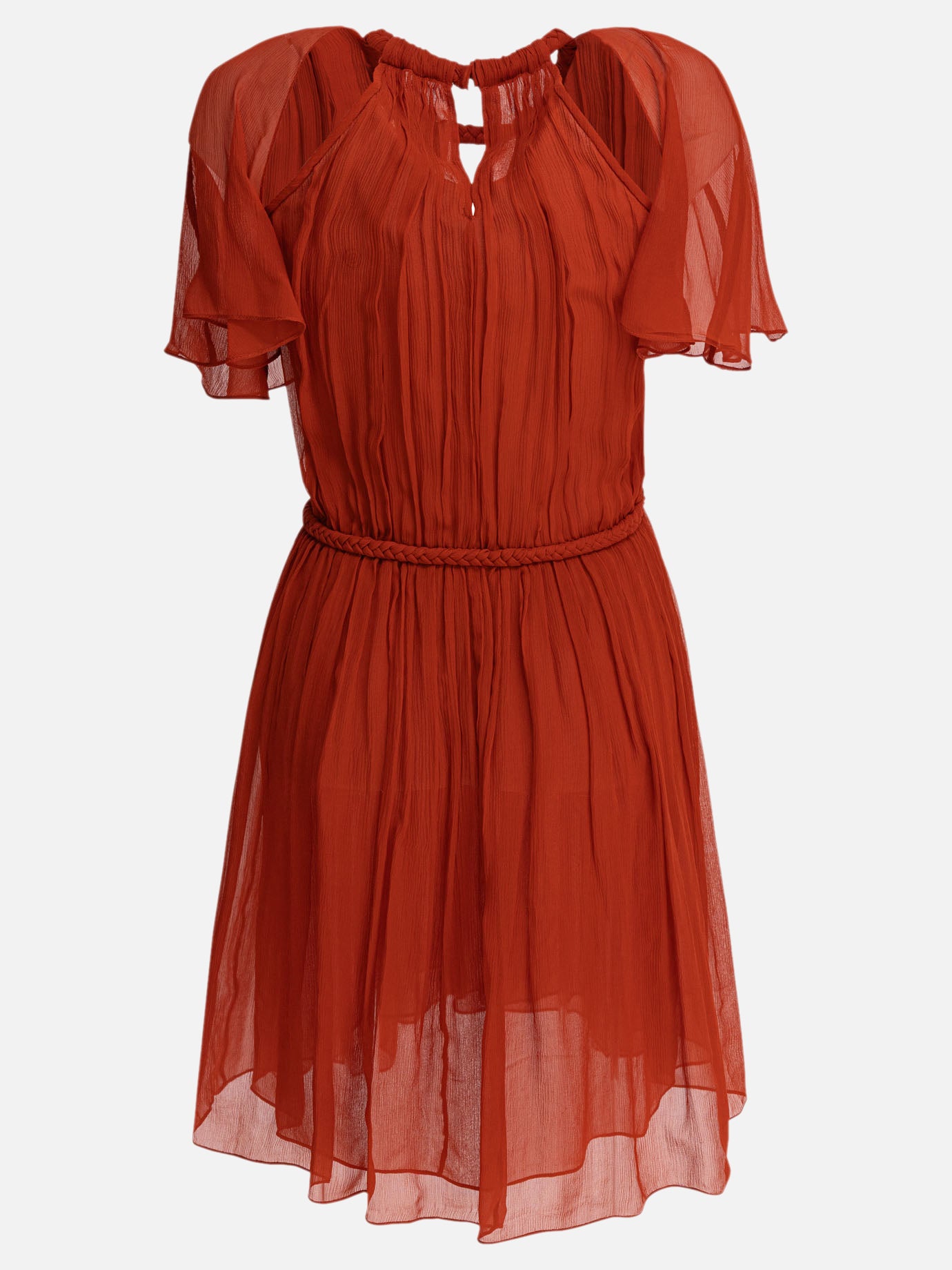 Abiti corti Solid colour  Arancione - Isabel Marant Donna | PDP | VIETTI Online Store | Zoom-Modal_2
