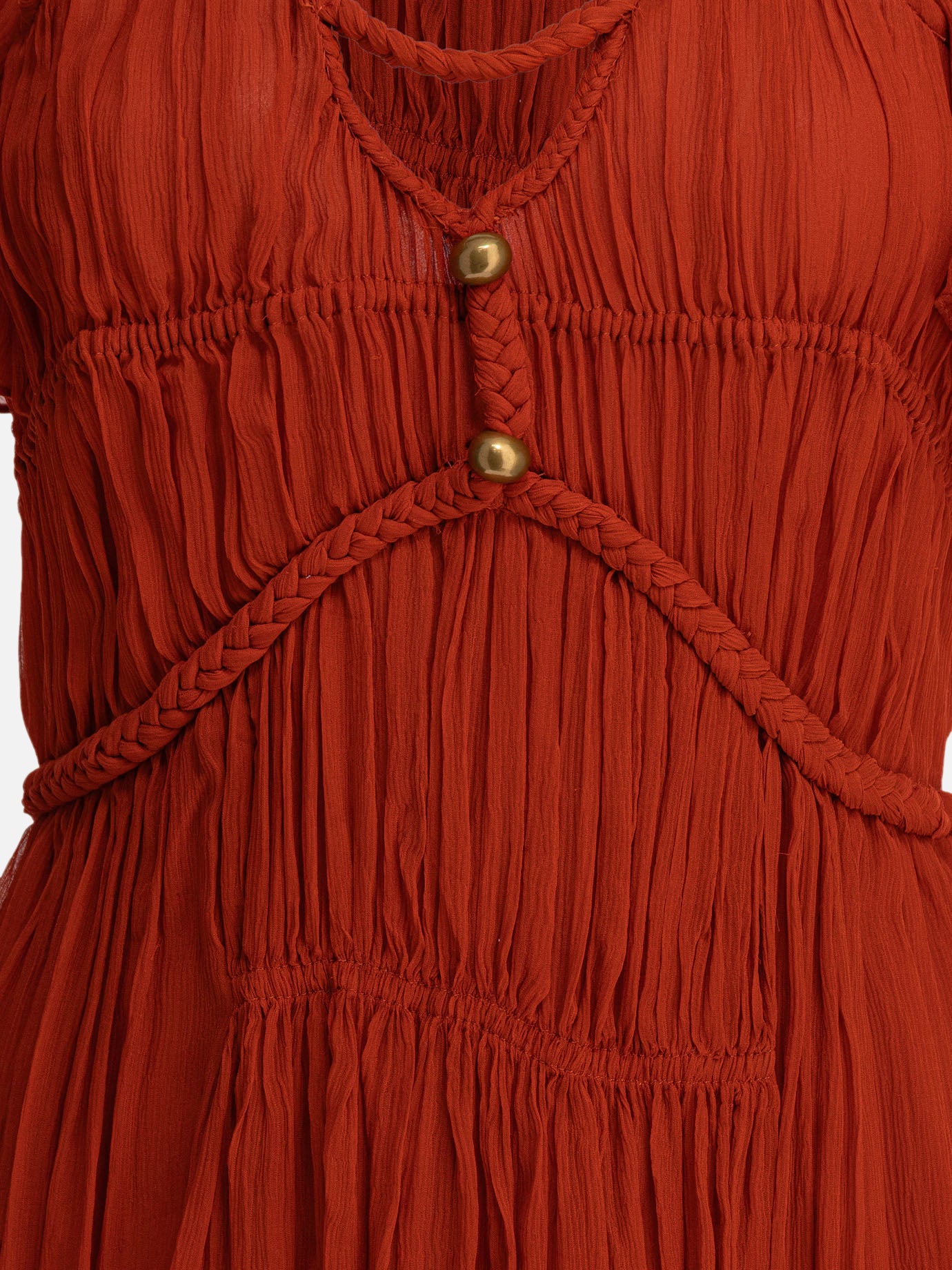 Abiti corti Solid colour  Arancione - Isabel Marant Donna | PDP | VIETTI Online Store | Zoom-Modal_3
