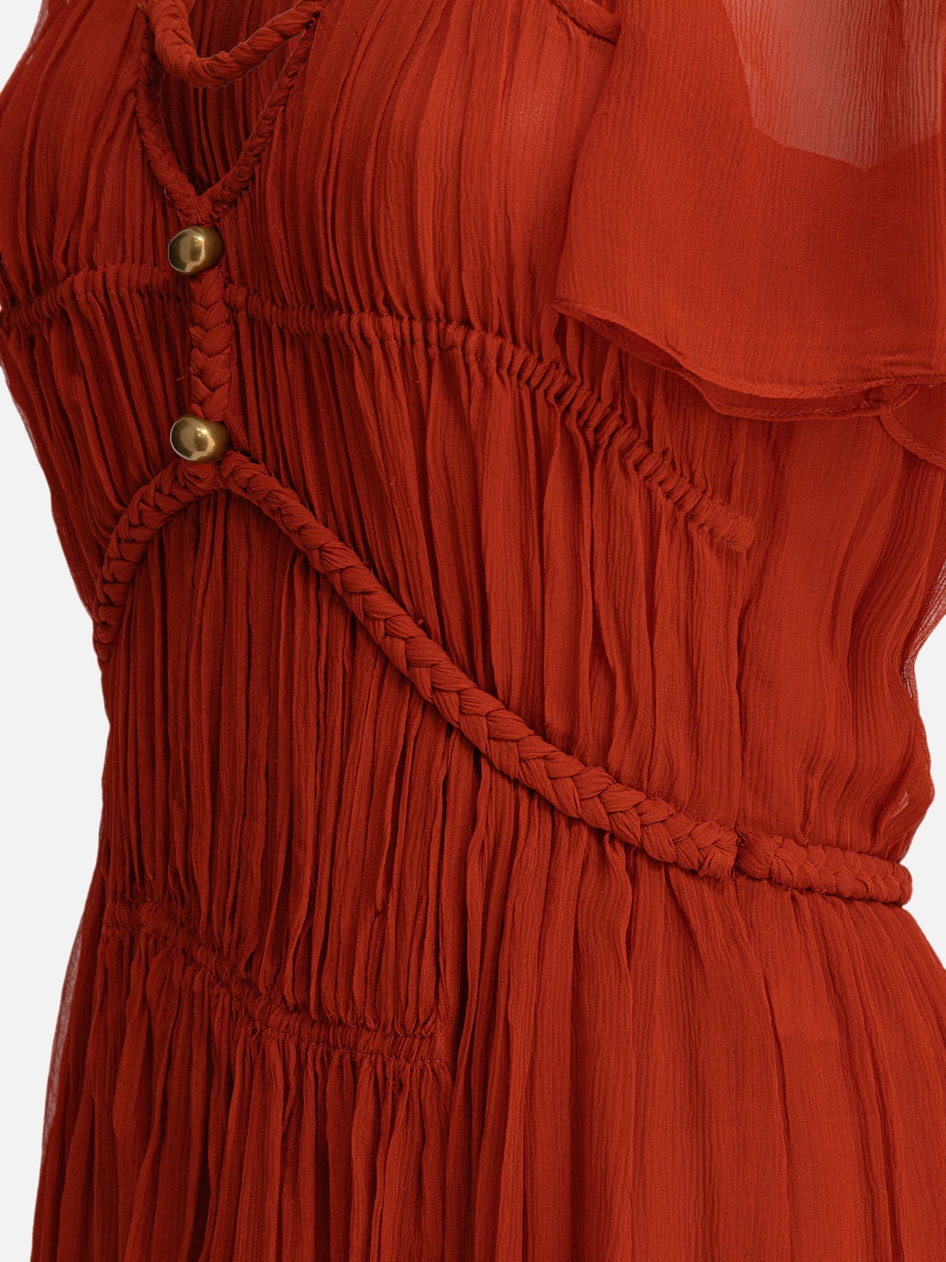 Abiti corti Solid colour  Arancione - Isabel Marant Donna | PDP | VIETTI Online Store | Zoom-Modal_4
