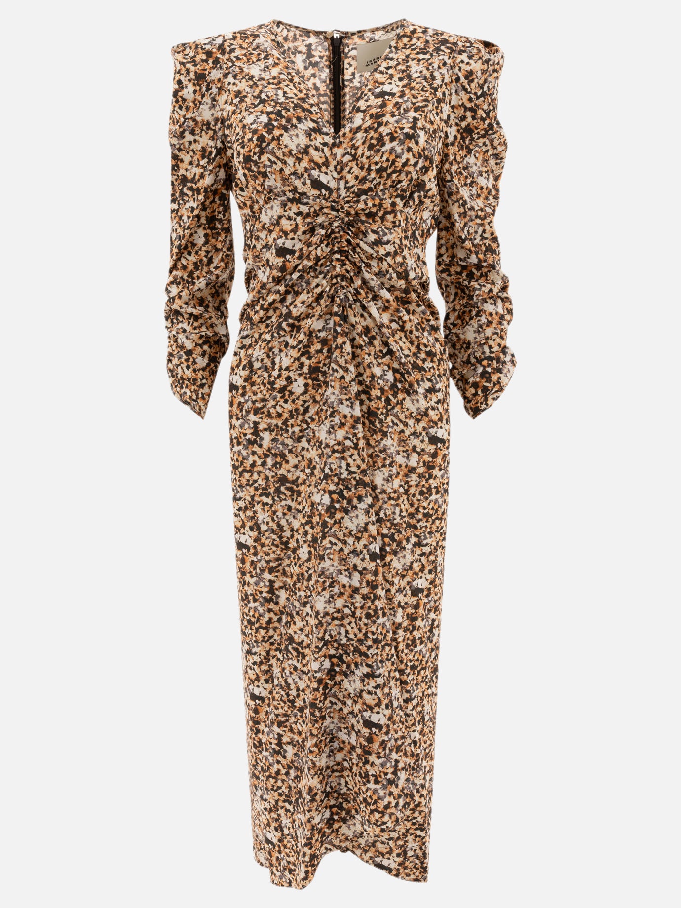 Abiti lunghi Animal print  Giallo - Isabel Marant Donna | PDP | VIETTI Online Store | Zoom-Modal
