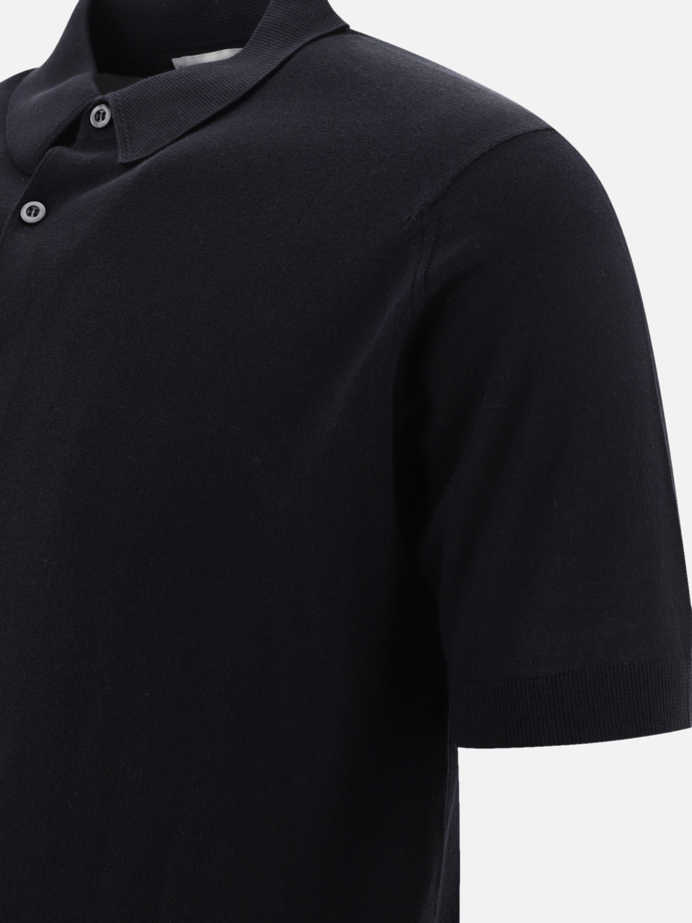 John Smedley &quot;Adrian&quot; polo shirt 19049731_M Black thumbnail_4