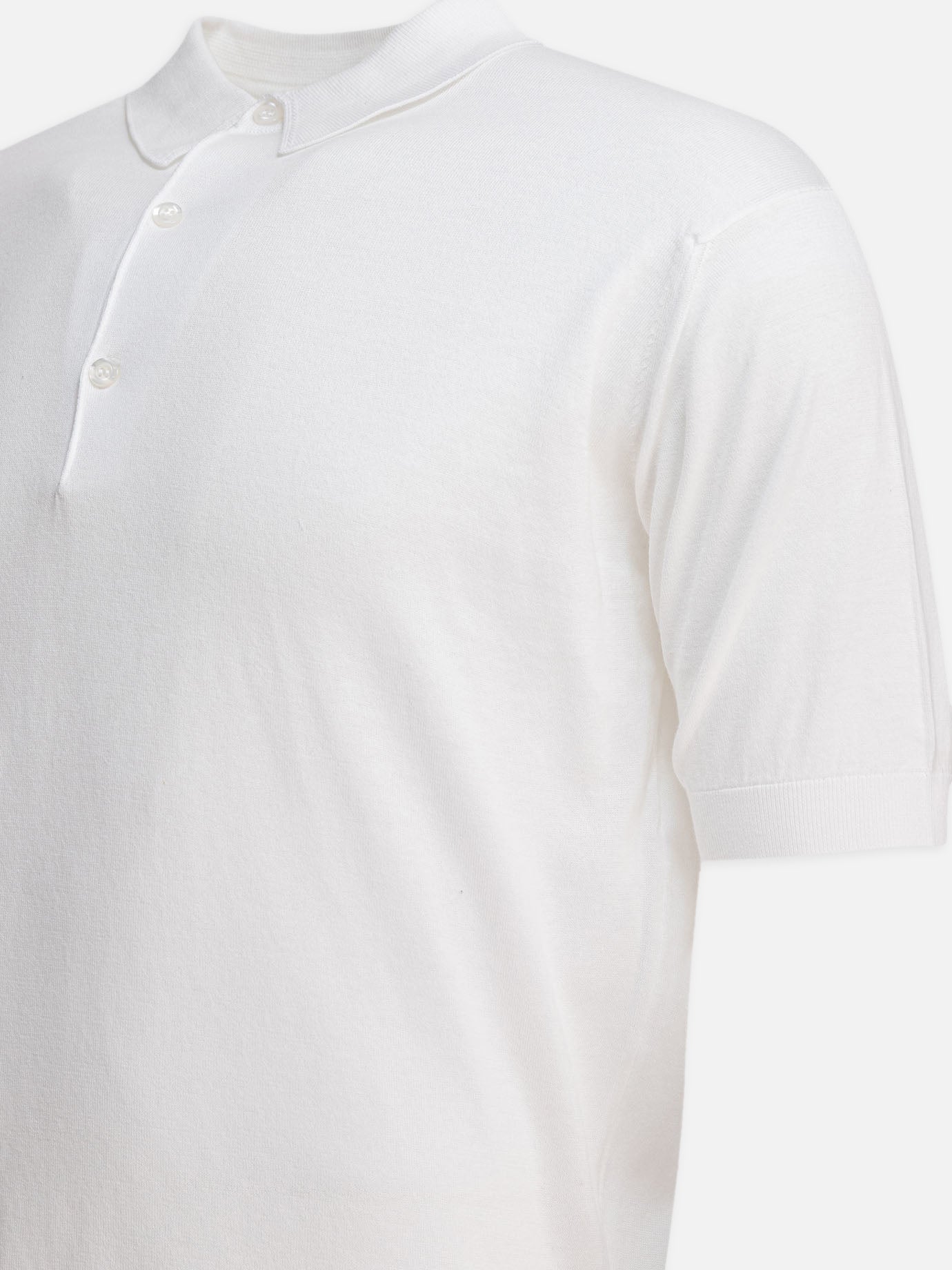 John Smedley Polo &quot;Adrian&quot; 14680047_XL White thumbnail_4