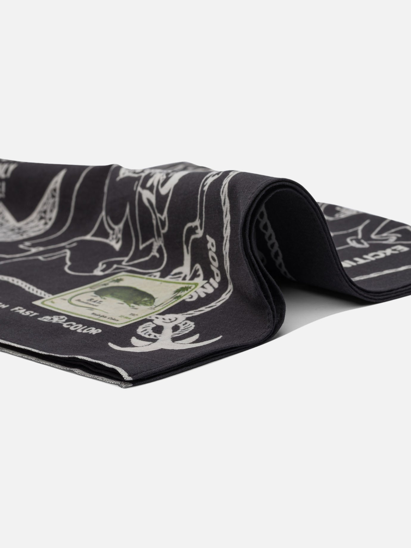 Foulard Print  Nero - KAPITAL Uomo | PDP | VIETTI Online Store | Zoom-Modal_2
