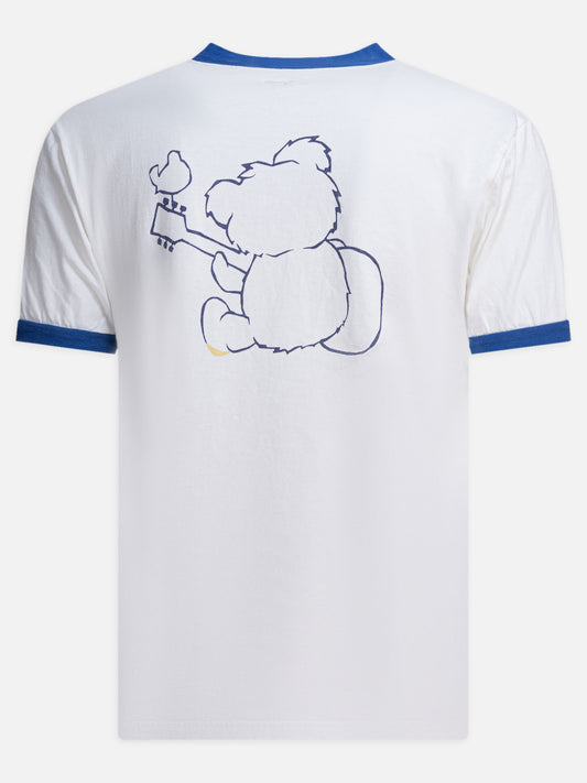 Crewneck t-shirts Print  Blue - KAPITAL Men | PLP | VIETTI Online Store | 2
