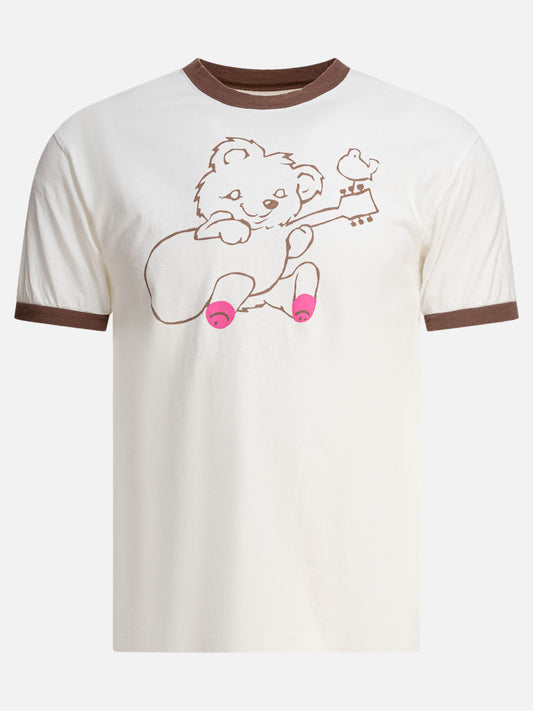 Crewneck t-shirts Print  Brown - KAPITAL Men | PLP | VIETTI Online Store 
