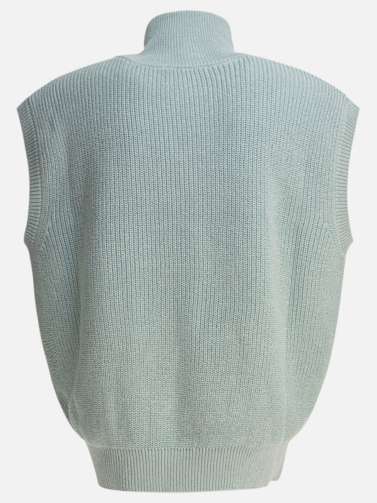 KAPITAL Half-zip vest 19325205_3 Green 2