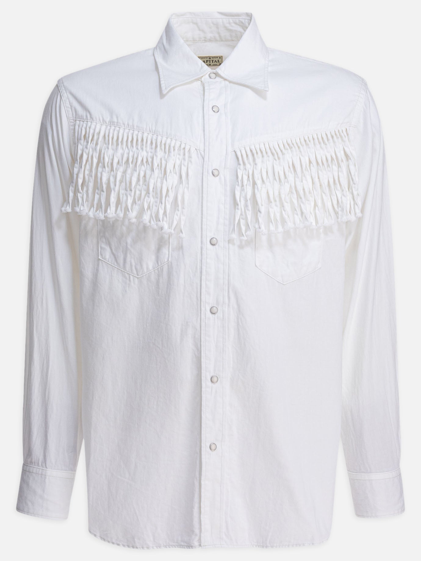 KAPITAL Camicia western &quot;Husky&quot; 26690151_4 White thumbnail_1
