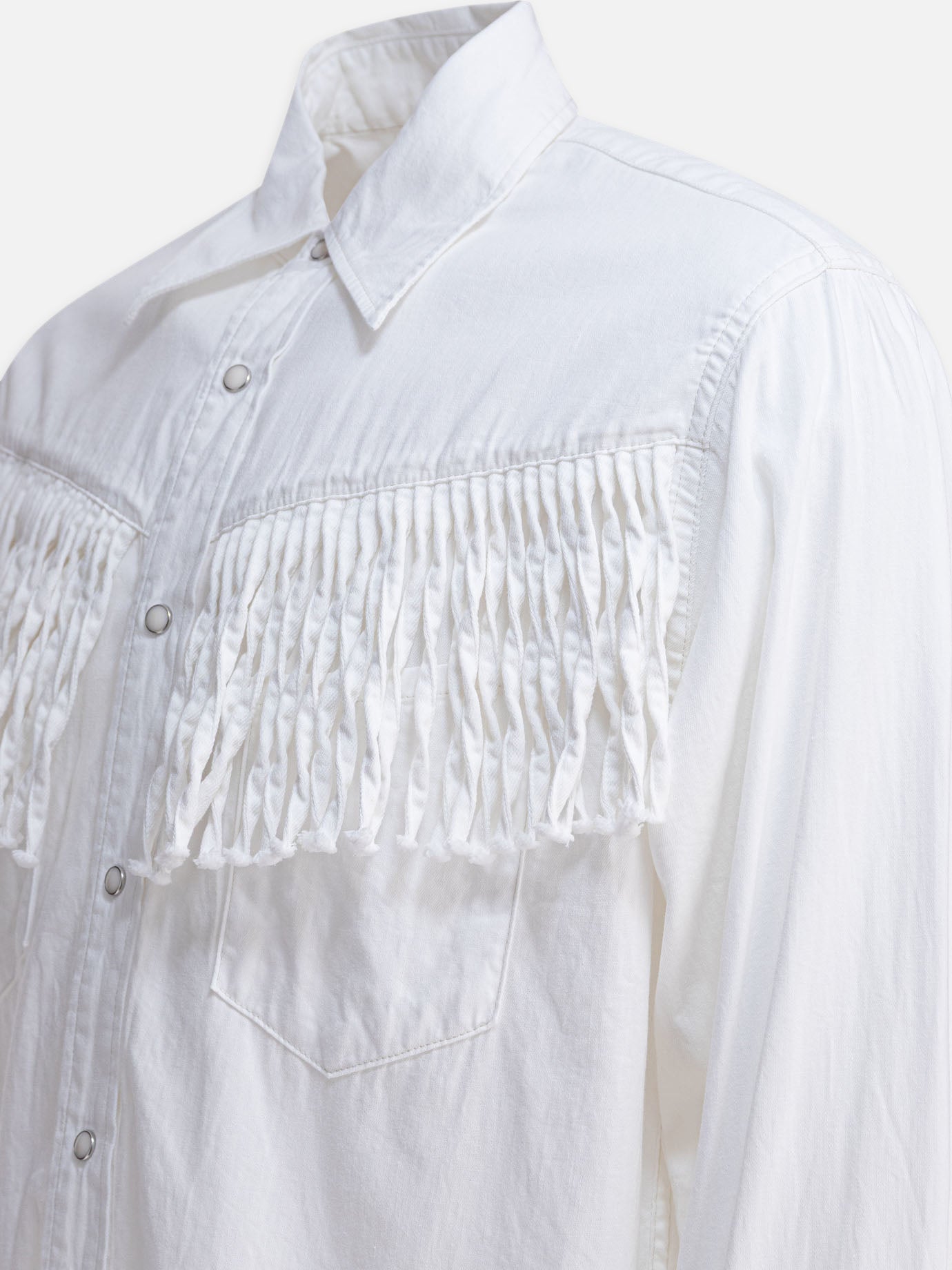 KAPITAL Camicia western &quot;Husky&quot; 26690151_4 White thumbnail_4