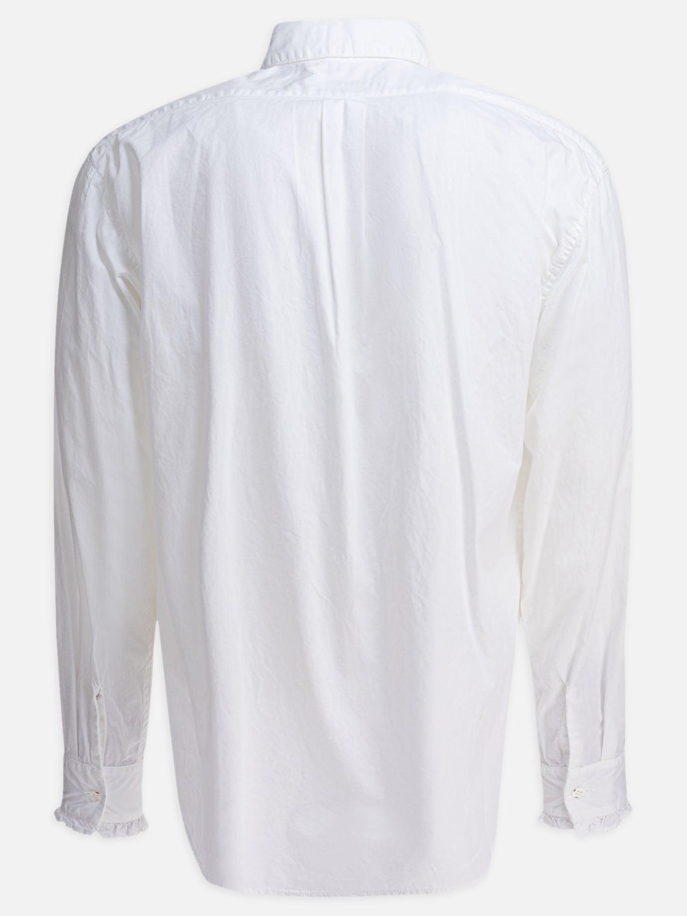KAPITAL Camicia con volant 28465338_3 White thumbnail_2
