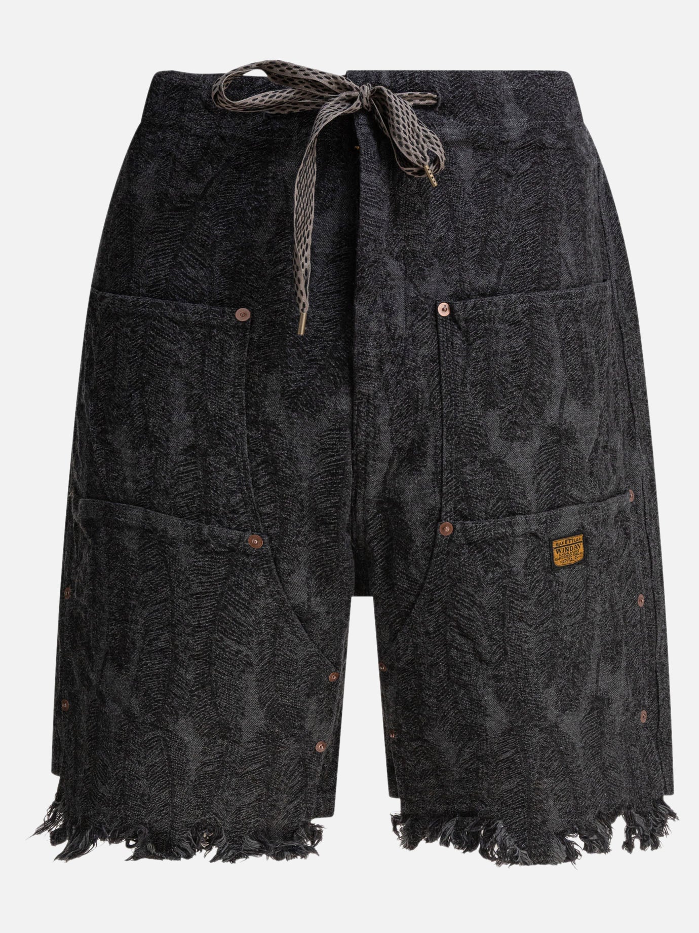 KAPITAL Short &quot;Magpie&quot; 12247743_2 Black thumbnail_1