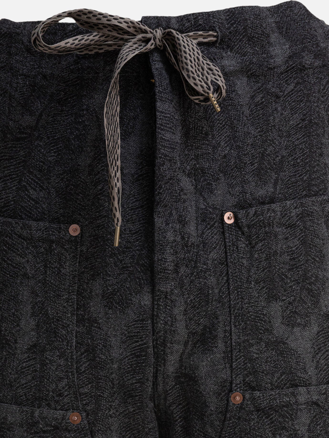 KAPITAL Short &quot;Magpie&quot; 12247743_2 Black thumbnail_3