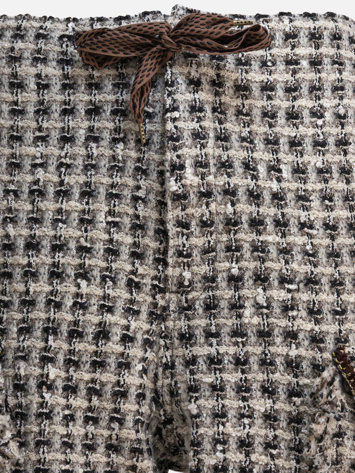 Cargo shorts Textured knit  White - KAPITAL Men | PDP | VIETTI Online Store | Zoom-Modal_3
