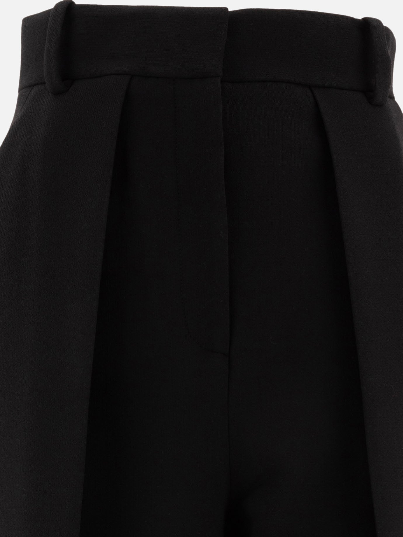 Pantaloni sartoriali Solid colour  Nero - Khaite Donna | PDP | VIETTI Online Store | thumbnail_3