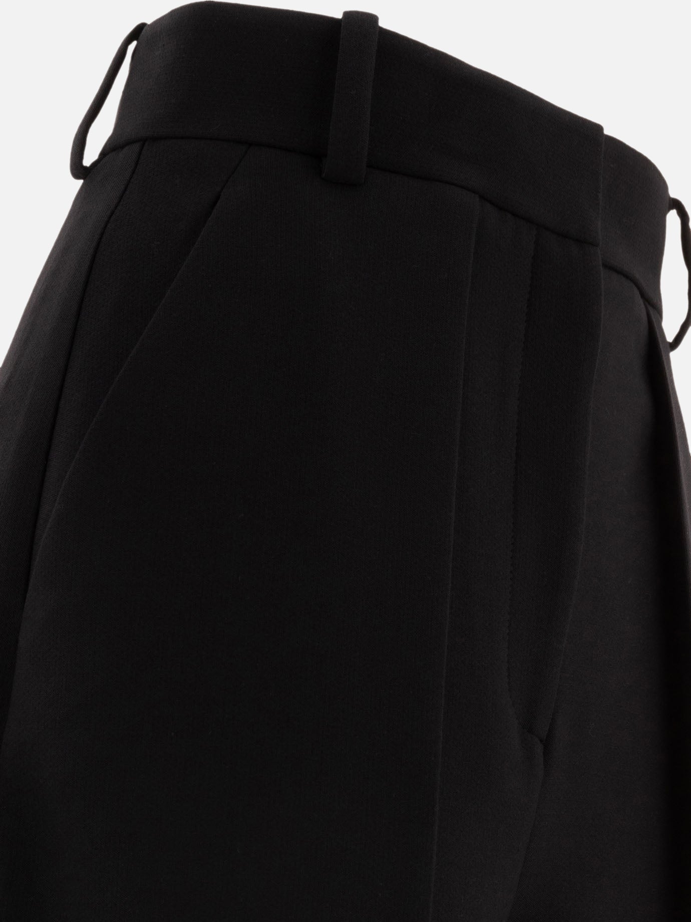 Pantaloni sartoriali Solid colour  Nero - Khaite Donna | PDP | VIETTI Online Store | thumbnail_4