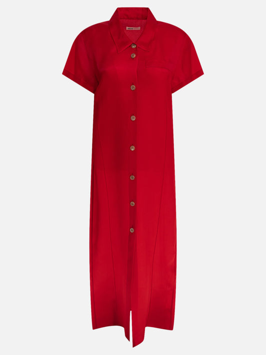 Khaite "Effy" dress 10520476_S Fuchsia 1