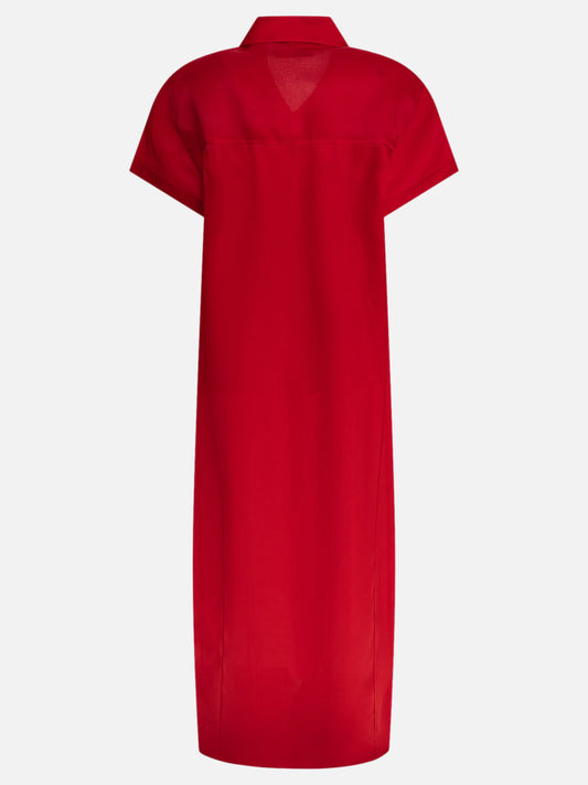 Khaite "Effy" dress 10520476_S Fuchsia 2