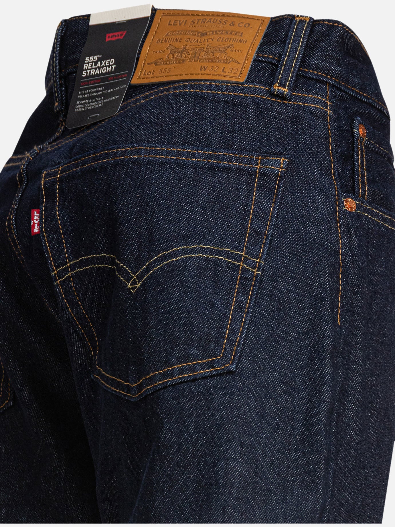 Levi&#39;s Jeans &quot;555™ Relaxed Straight&quot; 19121895_31/32 Blue thumbnail_4