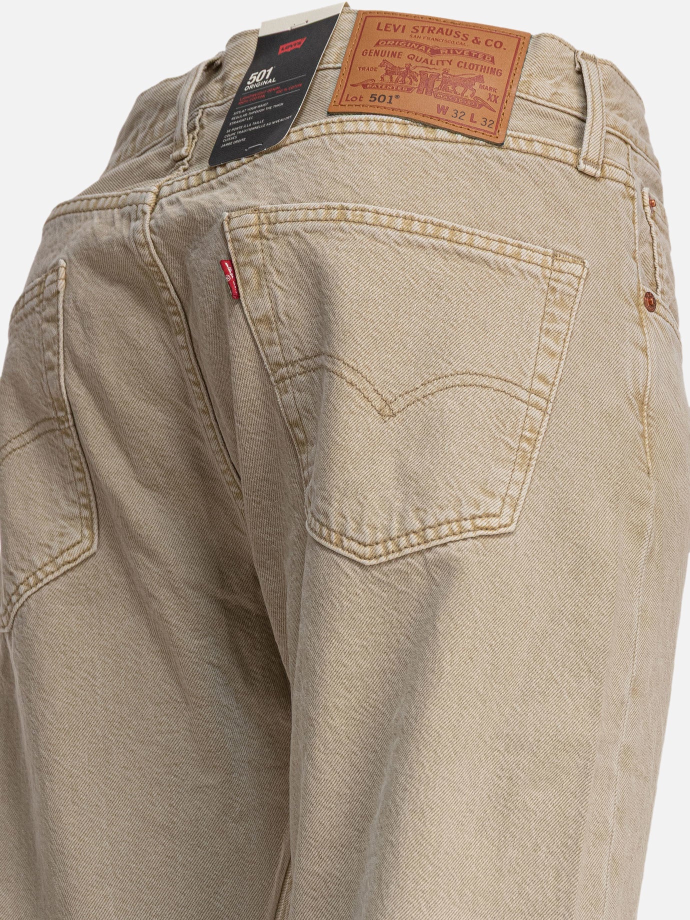 Levi&#39;s Jeans &quot;501® Levi&#39;s® Original&quot; 12779640_30/32 Beige thumbnail_4