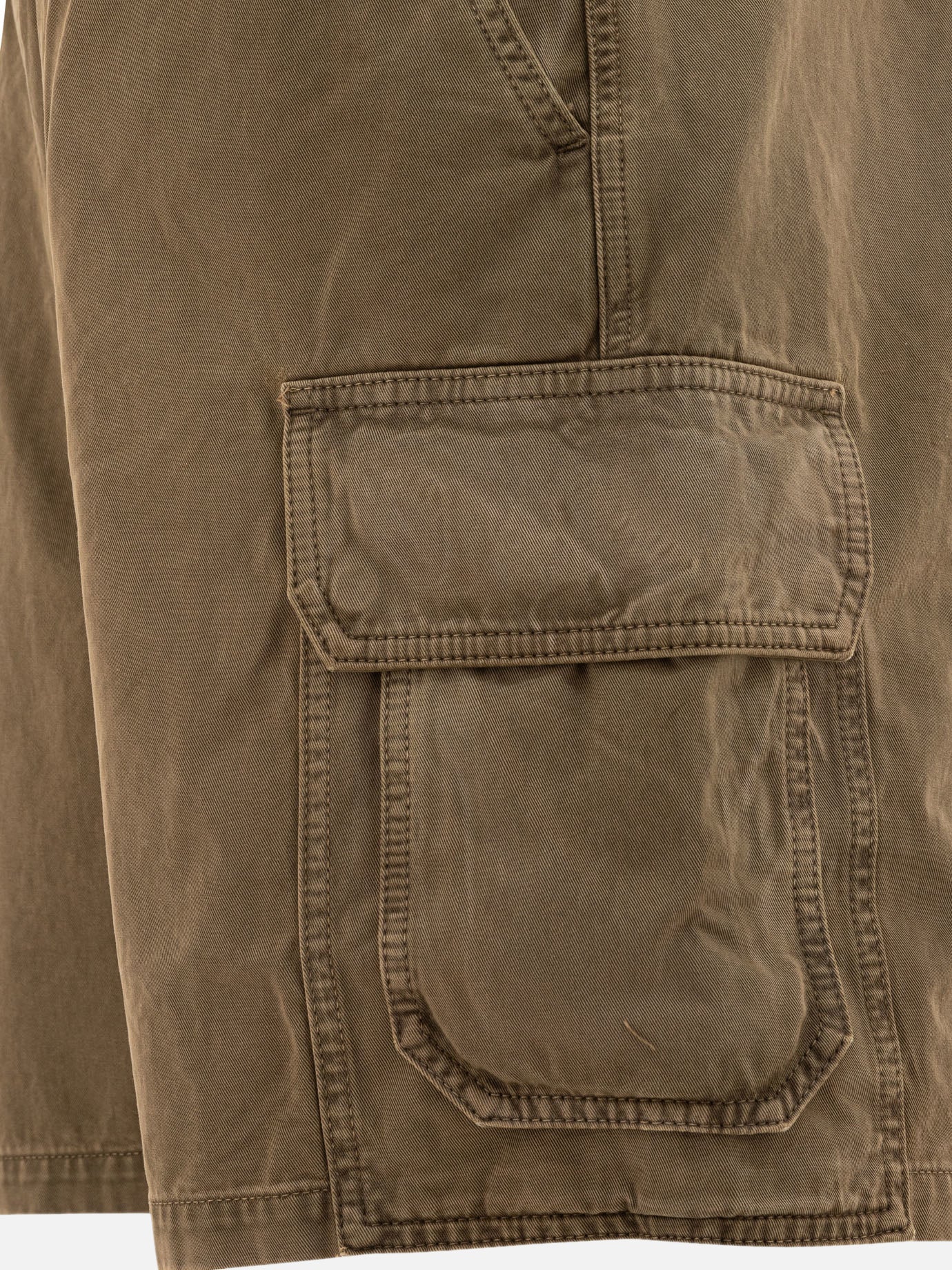 Loewe Short cargo in cotone 14579473_46 Green thumbnail_4