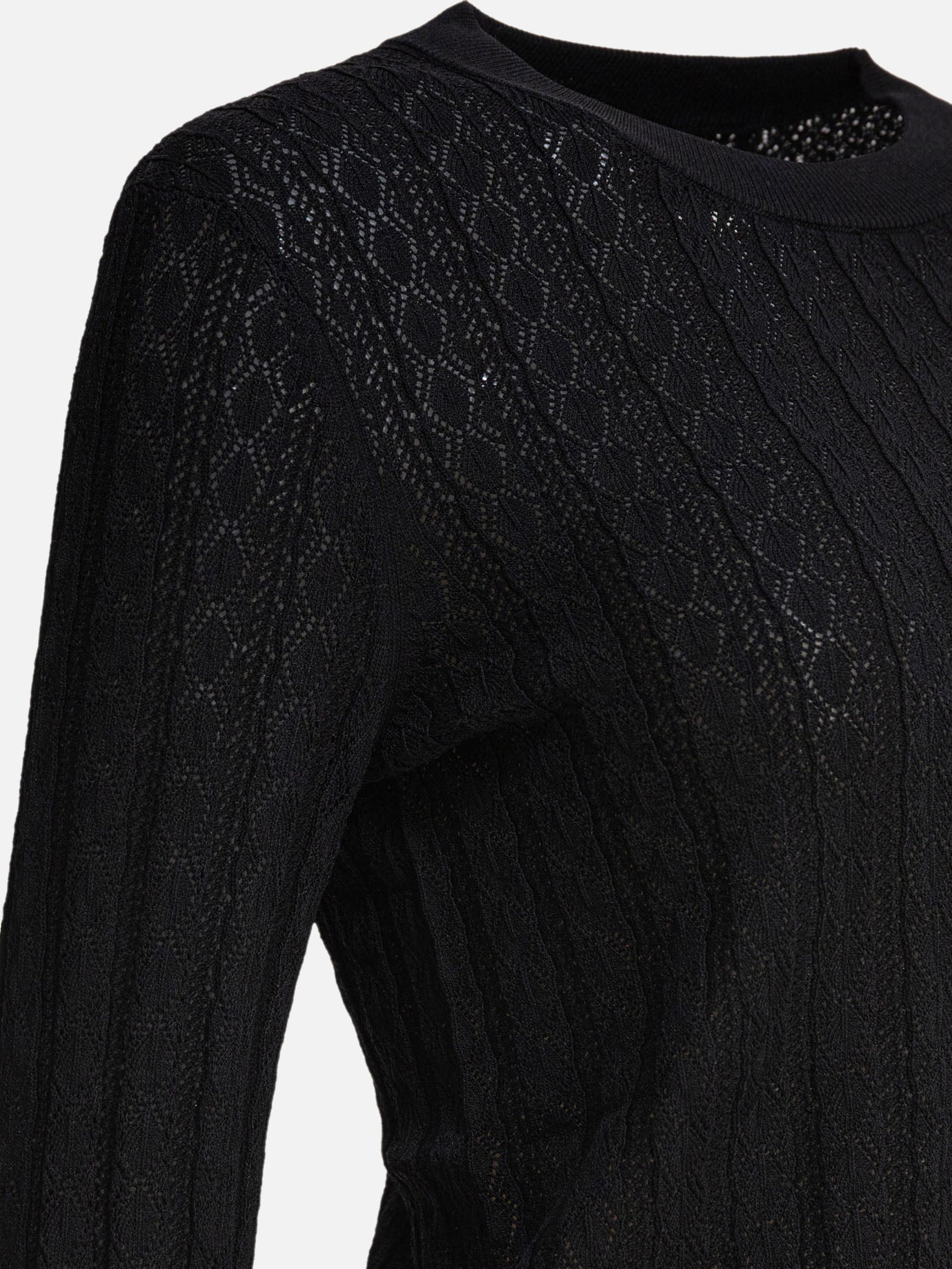 Maglioni girocollo Solid colour  Nero - Loulou Studio Donna | PDP | VIETTI Online Store | Zoom-Modal_4
