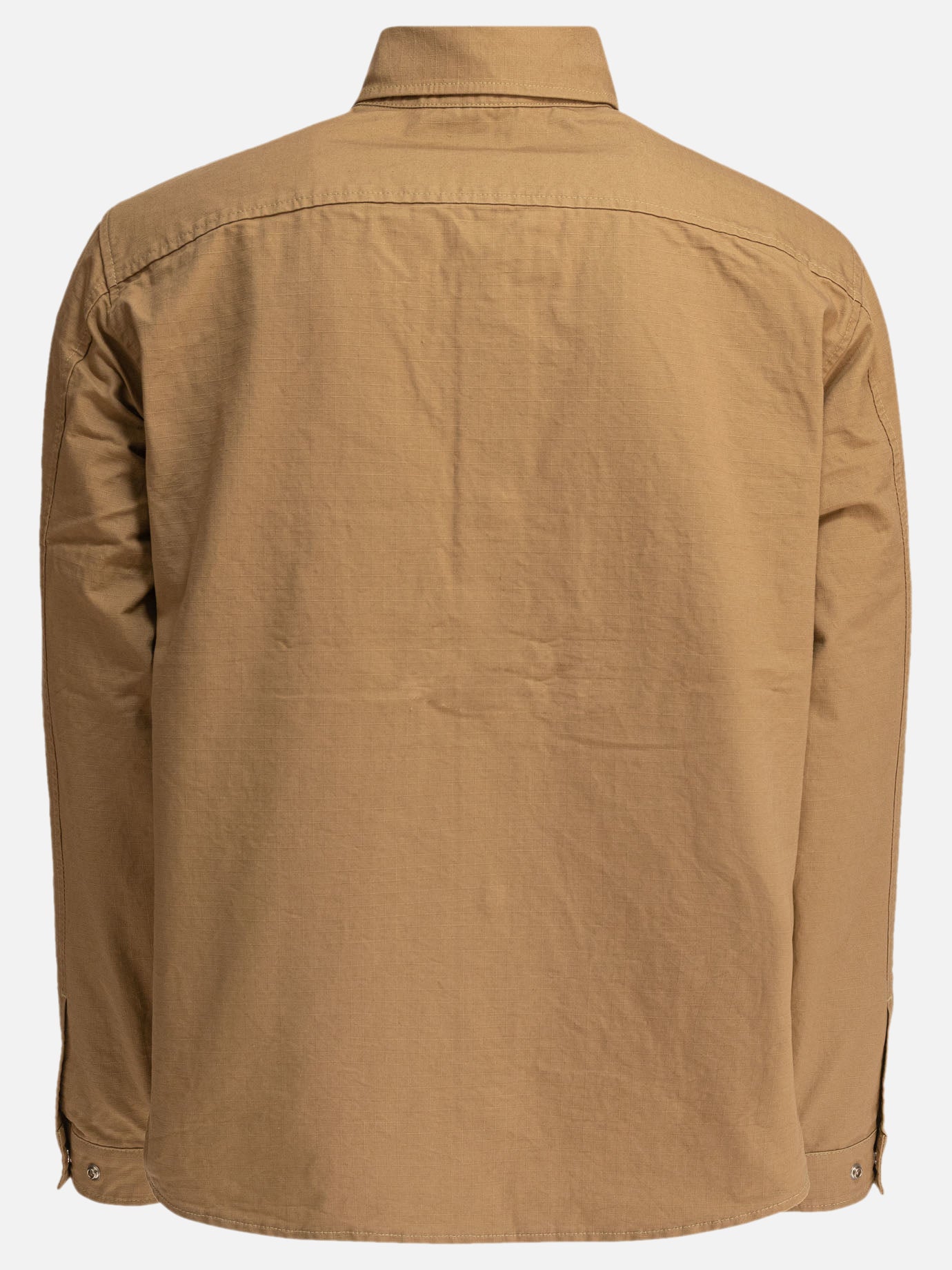 Giacche overshirt Solid colour  Marrone - Manifattura Ceccarelli Uomo | PDP | VIETTI Online Store | Zoom-Modal_2
